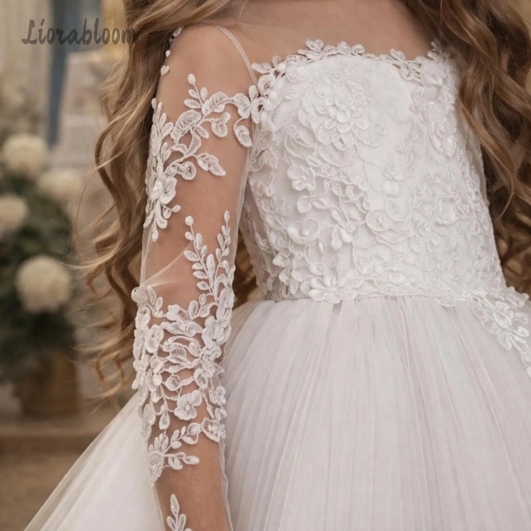 여아용 레이스 웨딩드레스 맞춤 제작 풀 스커트 플라워  - Formal Skirt 리뷰 및 가격