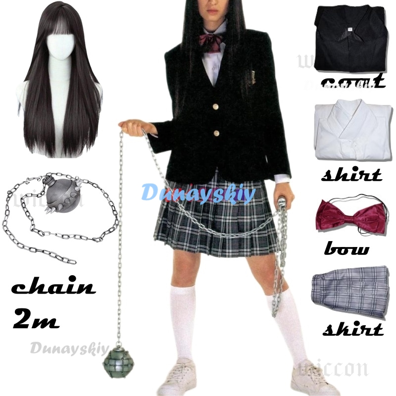 Gogo Yubari 블랙 JK 스커트 유니폼 코스프레 - Formal Skirt 리뷰 및 가격