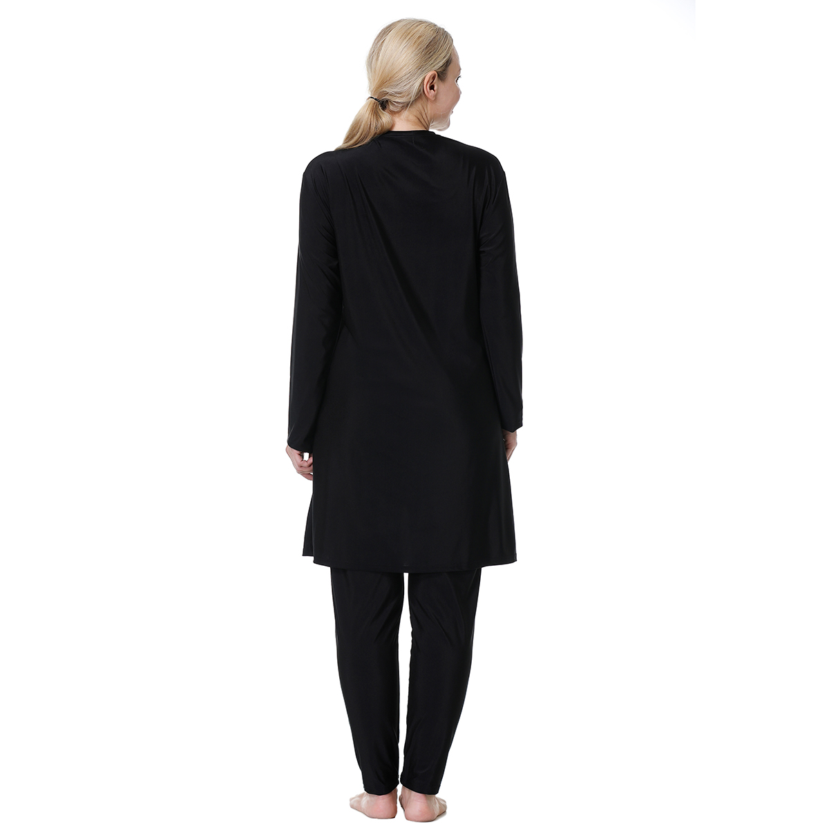 H1029 무슬림 여성 풀커버 긴팔 부르키니 3피스 플 - Womens Suit 리뷰 및 가격