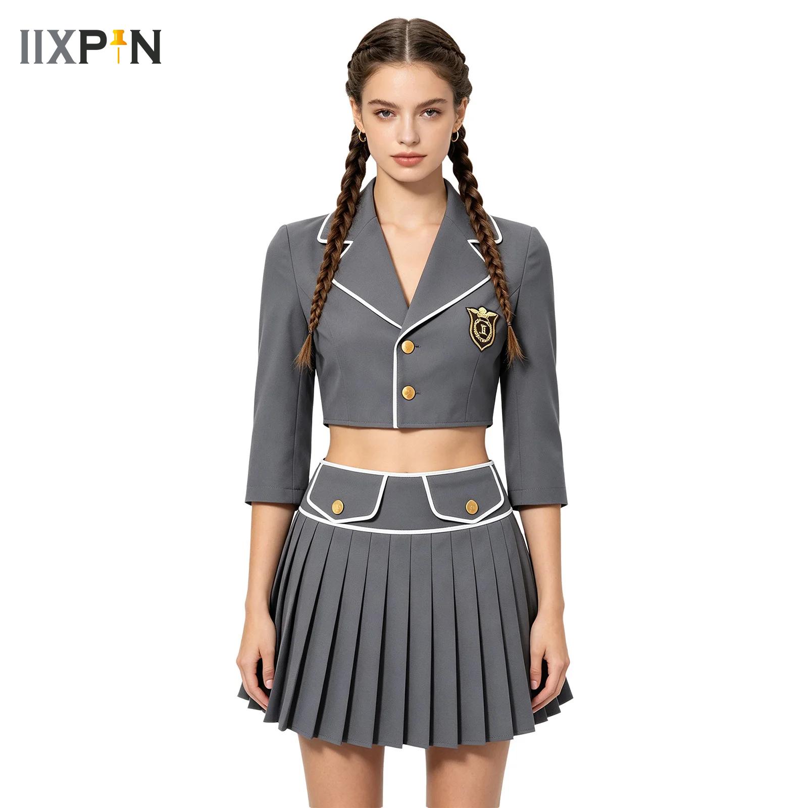 여성용 일본풍 여학생 코스프레 의상, 깃이 달린 3/4 - Womens Blazer 리뷰 및 가격