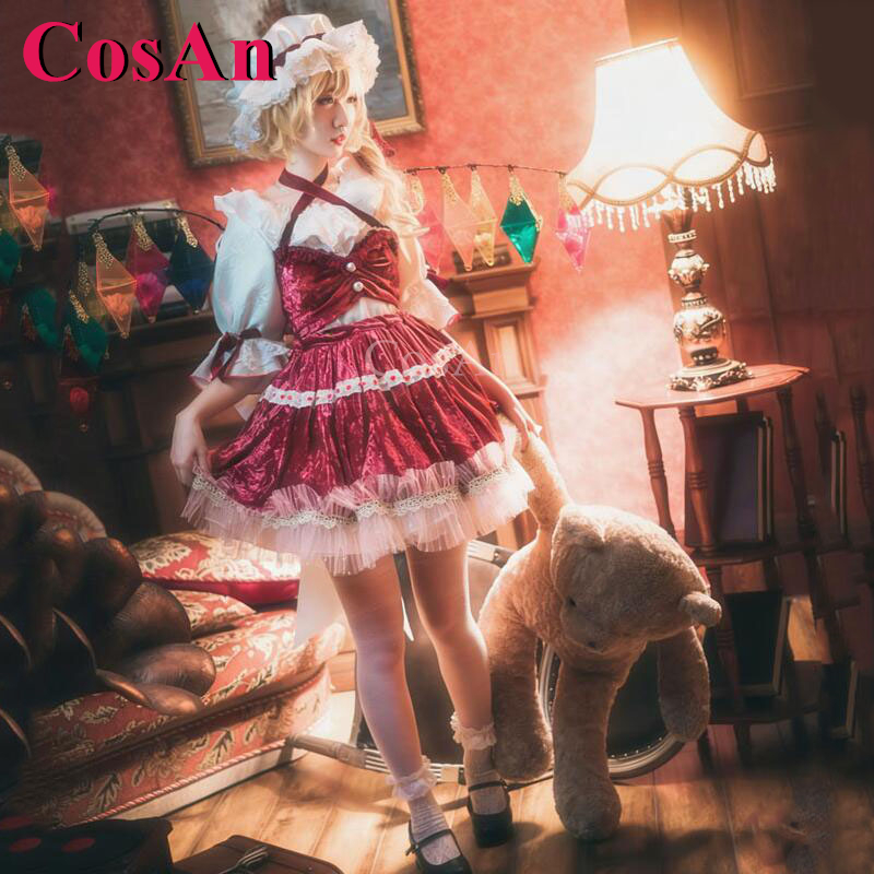 CosAn 게임 Touhou 프로젝트 플란데르 스칼렛  - Formal Skirt 리뷰 및 가격
