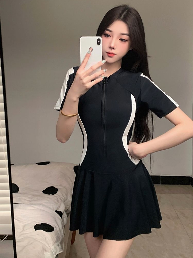 2026 신상 여성용 단정한 원피스 수영복 스커트형 복 - Womens Suit 리뷰 및 가격